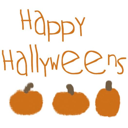 Halloween Pumpkins Wall Drawing