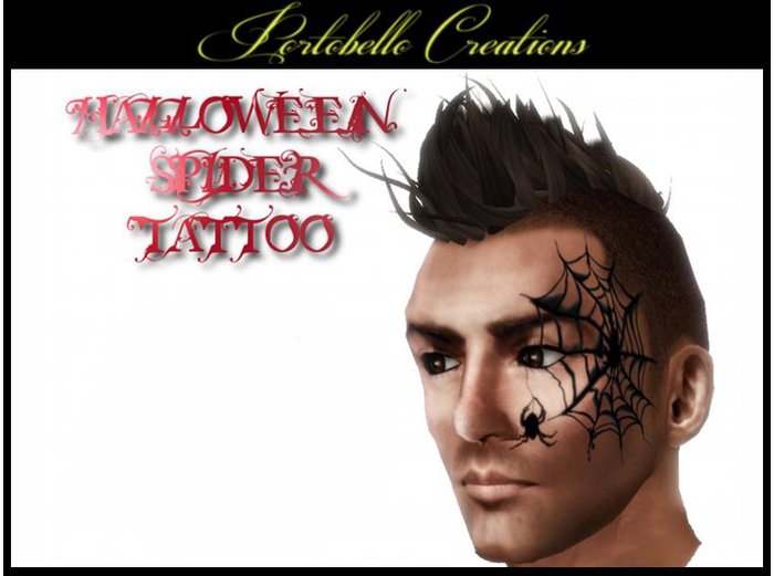 Halloween Spider Tattoo