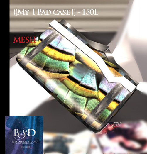 {{BSD Design Studio}}my ipad case- feather