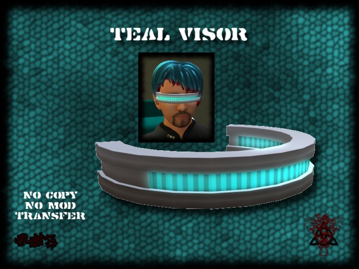 Teal Visor