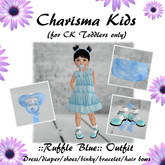 Charisma Kids ::Ruffle Blue:: Outfit BOX