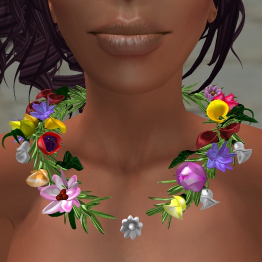 Necklace "Flowers"