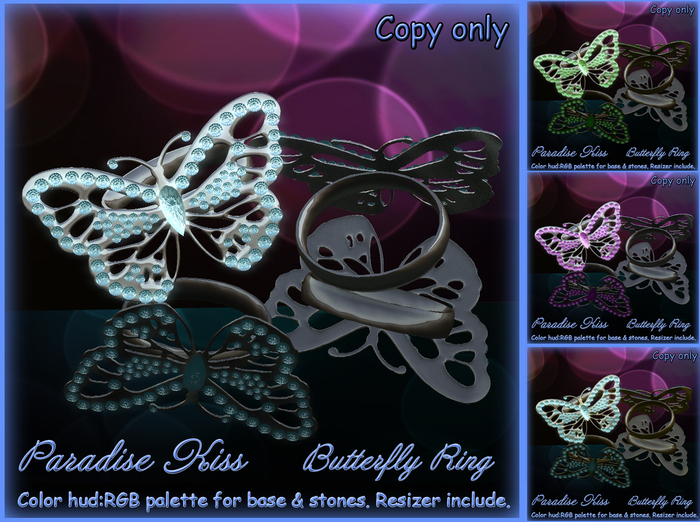 {Paradise Kiss} Butterfly Ring