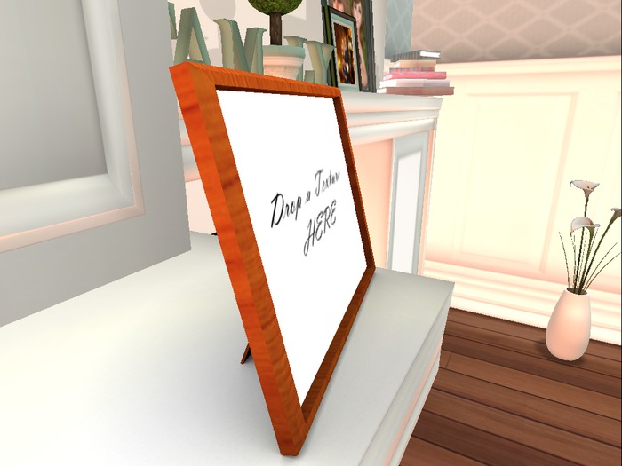 Monser Labs - Photo Frame - 1 Prim - Wood