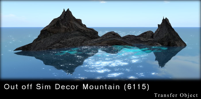 Out off Sim Decor Mountain  (6115) B.