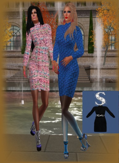 <S> Mesh_Autumn Dress (Demo)