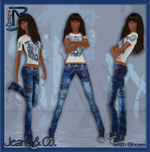 Jeans & Co with Chucks - Ronjas RDesignS Collection by Ronja Pera