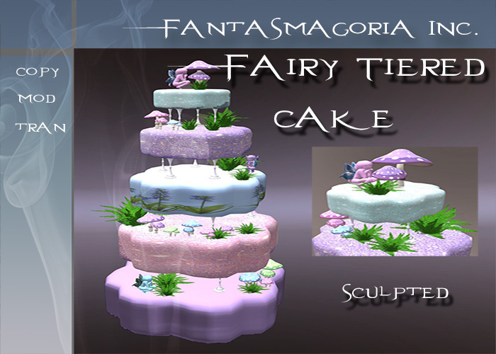 Fairy tiered  Cake box