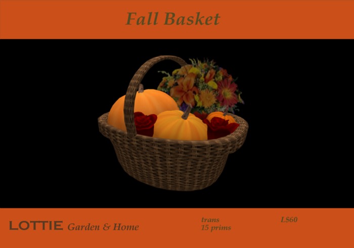 * LOTTIE Fall Basket 