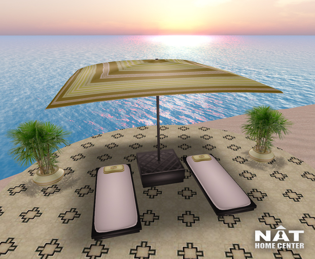 NHC GARDEN OLIVE LOUNGER WITH SMART ANIMATION