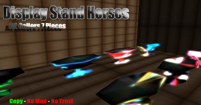 Display Stand for Horses ( pack )
