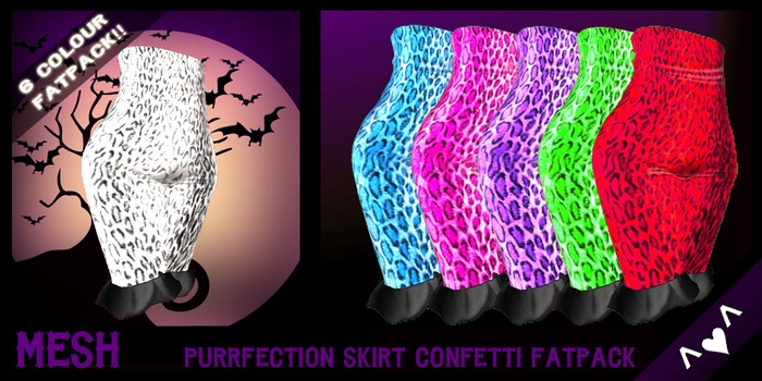 ^v^DRBC^v^ Purrfection Ruffle Skirt Colours Fatpack - Confetti