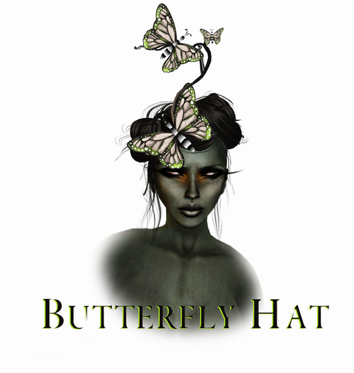 Boudoir Butterfly Boudoir hat