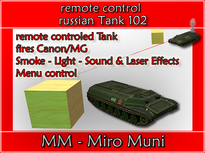 RC russion Tank 102