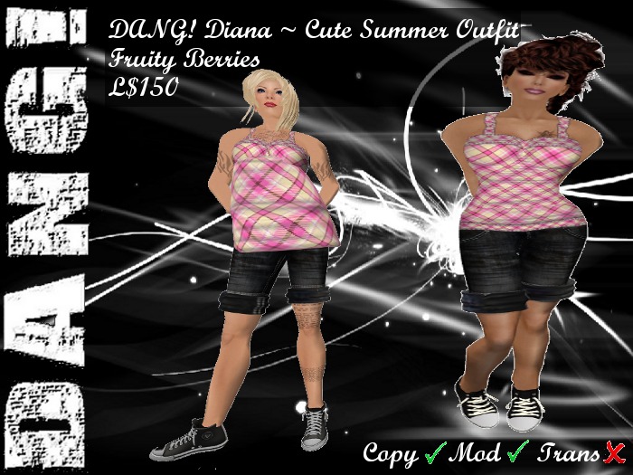 DANG! Diana ~ Summer Outfit (Fruity Berries)
