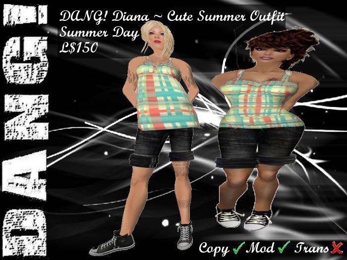 DANG! Diana ~ Summer Outfit (Summer Day)