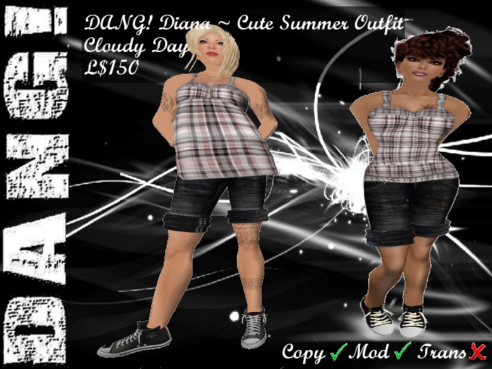 DANG! Diana ~ Summer Outfit (Cloudy Day)
