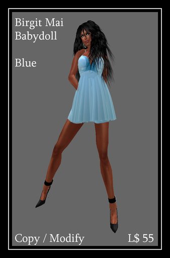 Birgit Mai Babydoll Baby Blue