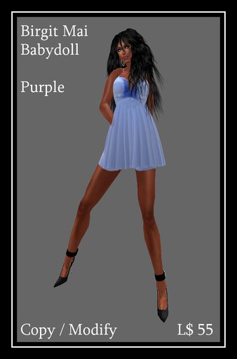 Birgit Mai Babydoll Purple