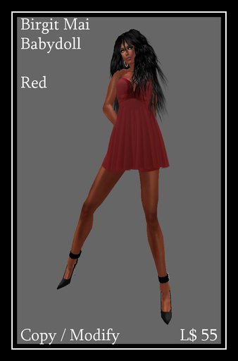 Birgit Mai Babydoll Red