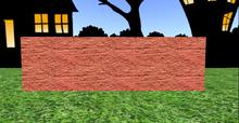 Single red brick texture seamless full perms
