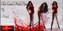 Lady Creations - Three Casual Model Poses V 7 Transfer