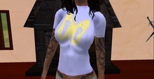 .:KK:. Butterfly Shirt (Blue)