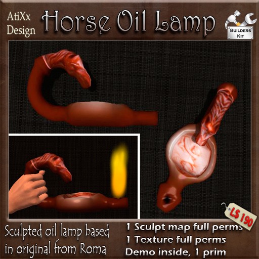 -AtiXx- Horse Oil Lamp