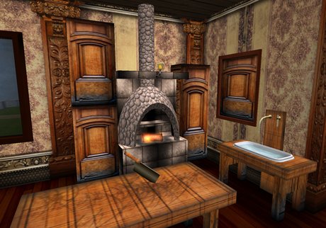 Second Life Marketplace Ckd Hearth Kitchen Furniture Pack