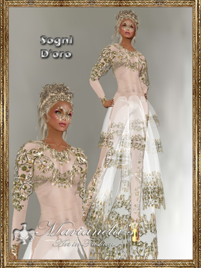 Marianela's SOGNI D'OROwhite