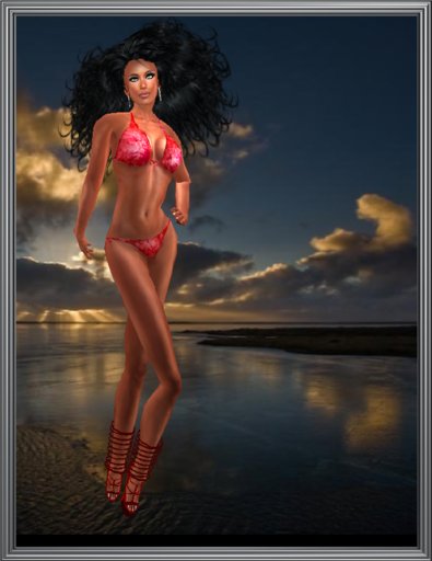 Birgit Mai Bikini Red