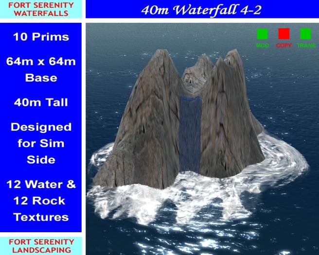 Off Sim - 64m x 40m Off Sim Waterfall 4-2 (v9.3c) Box