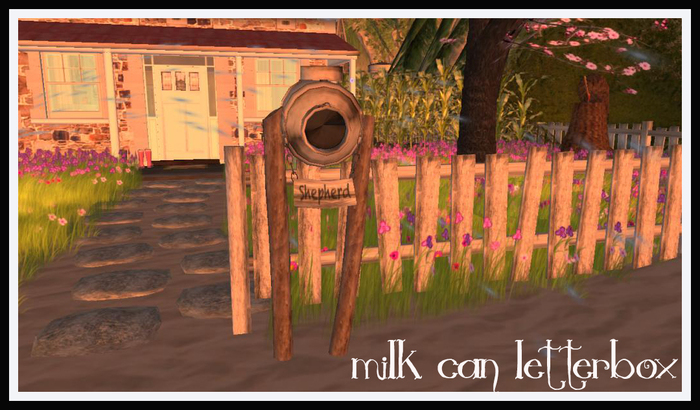 Sculpt Milk Bottle letterbox