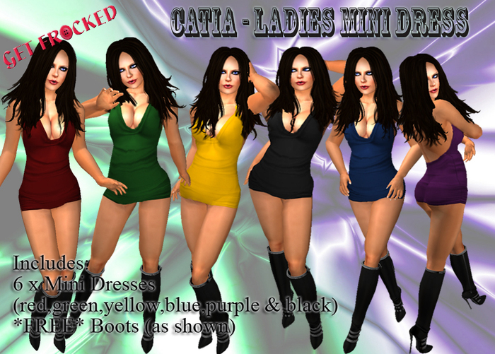 CATIA - Ladies Mini Dress