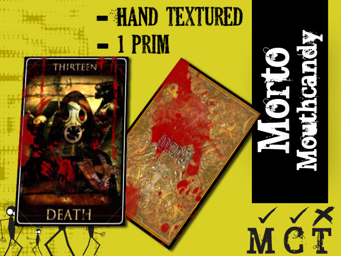{D.T.D.T.} Morto death tarot card