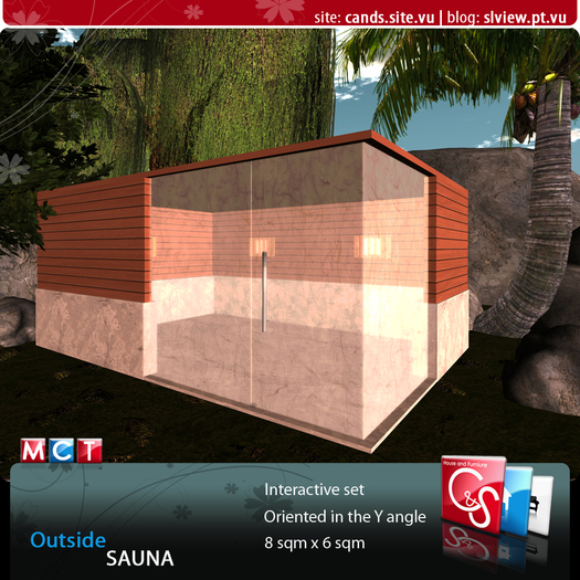 Outside Sauna