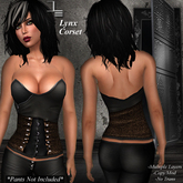 DE Designs - Lynx - Corset - Brown