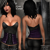 DE Designs - Lynx - Corset - Purple