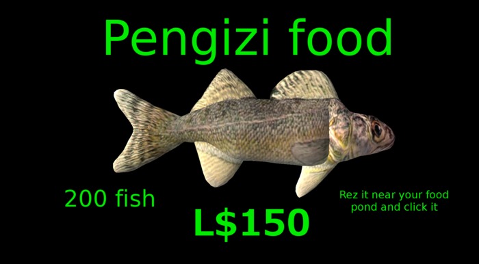Pengizi food 200 fish - boxed