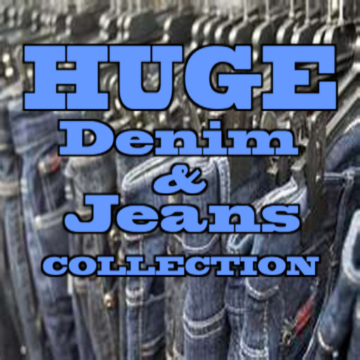 Huge Denim Jean Collection 50+ pants 2500 L$ value