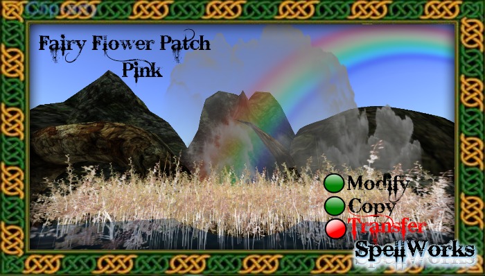 Fairy Flower Patch Pink (Boxed)