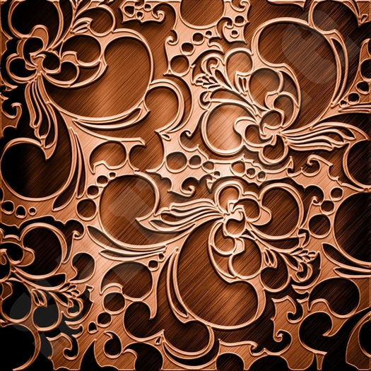 Second Life Marketplace Embossed copper plate 1.2 FULL PERMS jpeg texture