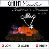 *** GALEN CREATION *** Deco Halloween 2 sans particules