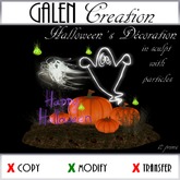*** GALEN CREATION *** Deco Halloween 2 avec particules