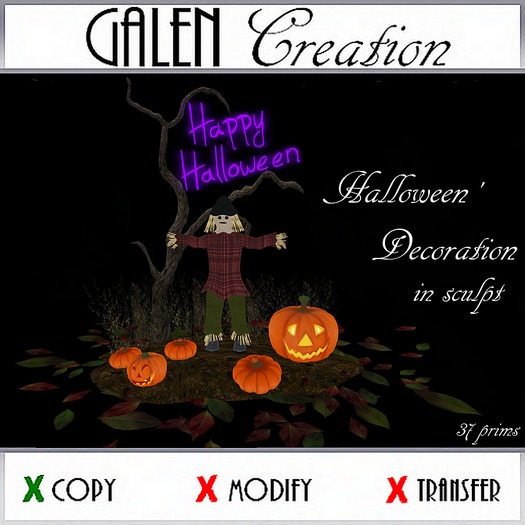 *** GALEN CREATION *** Deco Halloween 4
