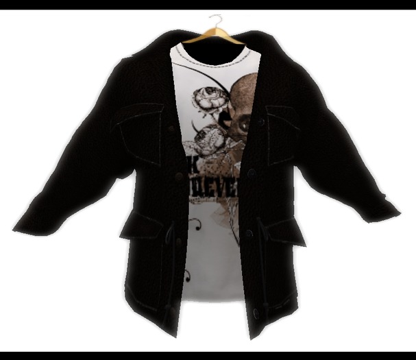 R&R Mesh Black men's jacket