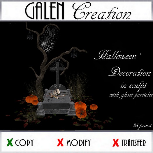 *** GALEN CREATION *** Deco Halloween 6