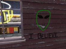 *Critters in the Attic* I Believe Alien Graffiti
