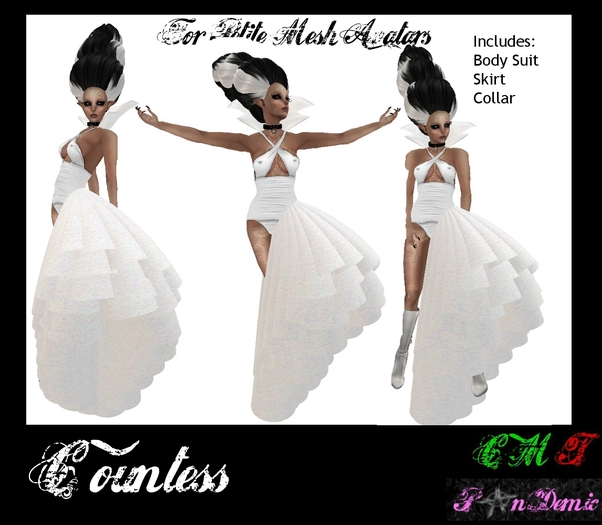 ..:{*PanDemic*}:.. Countess White Petite