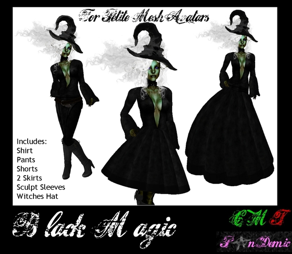 ..:{*PanDemic*}:.. Black Magic Petite